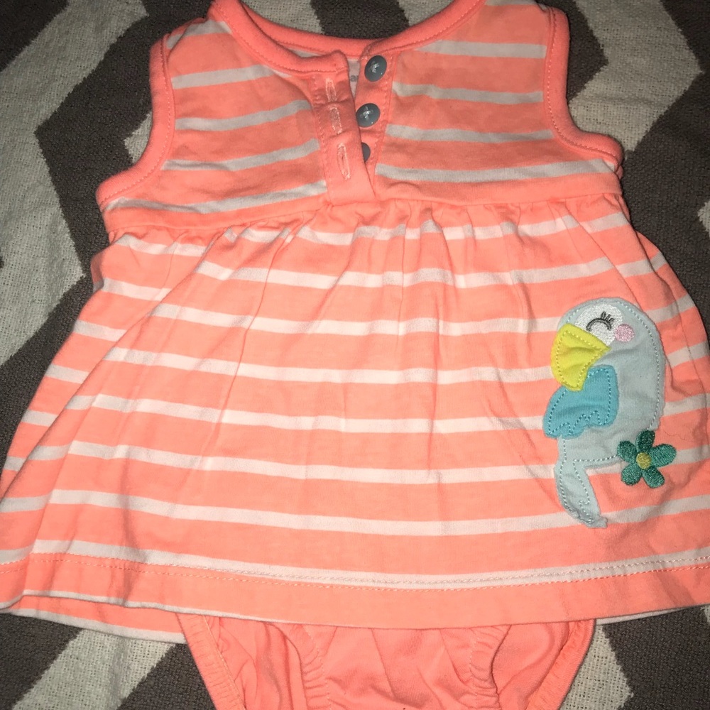 Carters diaper romper